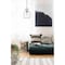 Z-Lite Bella 1 Light Mini Pendant, Matte Black & Olde Brass & Clear 476MP-MB-OBR - alternate 3